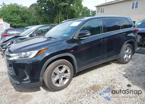 2019 Toyota Highlander Limited from USA, damaged, VIN 5TDDZRFH5KS704283